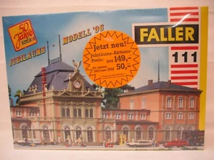 x-93581	Faller 111 H0 Bahnhof Neustadt Jubiläumsmodell 96 ungeöffnet - Bild 1 von 2