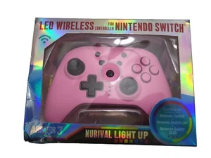 Armor3 P Bluetooth Wireless Controller for Nintendo Switch Nurival Light Up - Picture 1 of 6