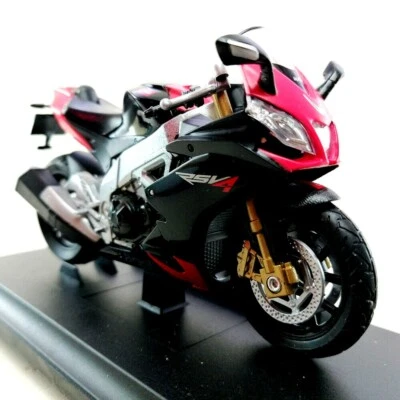 aprilia RSV4 FACTORY Motorcycle Die-cast Model Welly 1:18 Scale Toy Collection 1 - Image 1 of 4