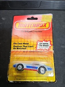 Vintage 1983 Matchbox SuperFast No. 21 Corvette Pacer Car - Made in Macao/Macau - Picture 1 of 3