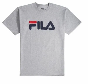 Fila T-Shirt Jungen - grau mit FILA Logo - Kinder-/Jungengrößen - Neu mit Etikett - Bild 1 von 2