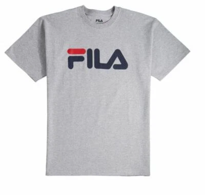 Camiseta FILA Niños - Gris con Logo FILA - Tallas Niño/Niño - Nueva con Etiquetas Foto 1 de 2