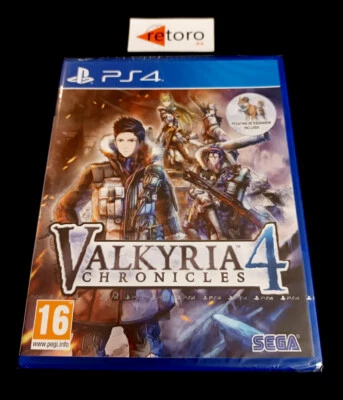 VALKYRIA CHRONICLES 4 Sega Sony Playstation 4 PS4 PAL-España NEW Precintado - Imagen 1 de 2