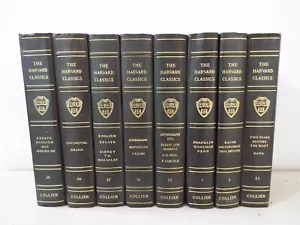 Lot 8 The Harvard Classics Antique Books 1909-1920 Collier - Imagen 1 de 10