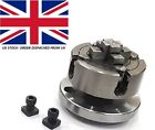 70 mm 4 Jaw Independent Chuck + Back Plate for 3&quot; &amp; 4&quot; ROTARY TABL- UK FULFILLED