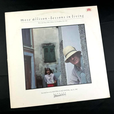 Mose Allison Lessons in Living Jack Bruce vinyl record LP Jazz 80s NM M- - Image 1 of 4