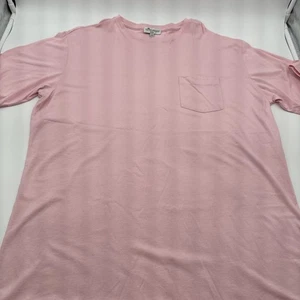 Peter Millar T-Shirt Herren Large rosa leicht Meer Tasche Freizeit Modal - Bild 1 von 7