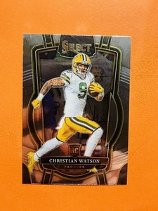 2022 Panini Select Club Level Christian Watson #265 Rookie Green Bay Packers RC  - Picture 1 of 2