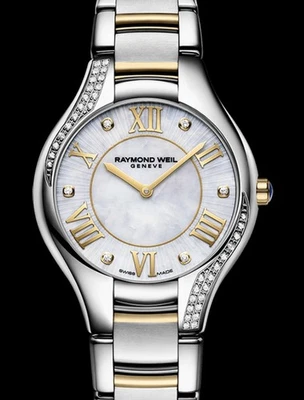 NEW Raymond Weil Noemia 32mm Swiss Women’s Watch With 42 Diamonds. In Box; $3575 - Image 1 of 4