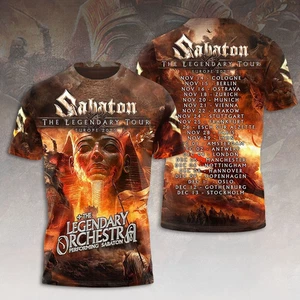 Camiseta Sabaton The Legenday Tour Europe 2025 3D CG2654 - Imagen 1 de 3
