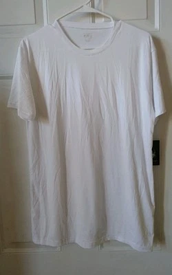 SPYDER 男式白色修身休闲 T 恤,尺寸 L — 第 1/3 张图片