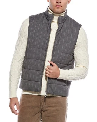 Eleventy Wool-Blend Gilet Men's Gray 50 - Image 1 of 3