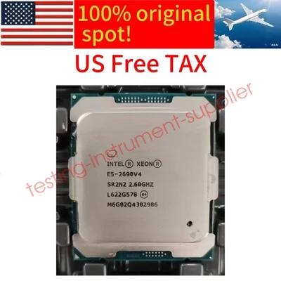 Intel Xeon E5-2690 V4 SR2N2 2.60GHz 14-Core LGA2011-3 X99 Server CPU Processor - Image 1 of 3