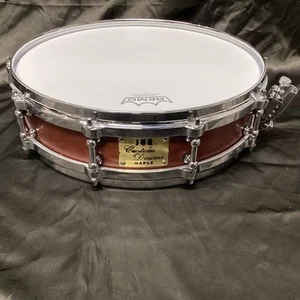 Jug Custom Drums Maple 14x3 Piccolo Snare Drum Green Wood Shell - Picture 1 of 11