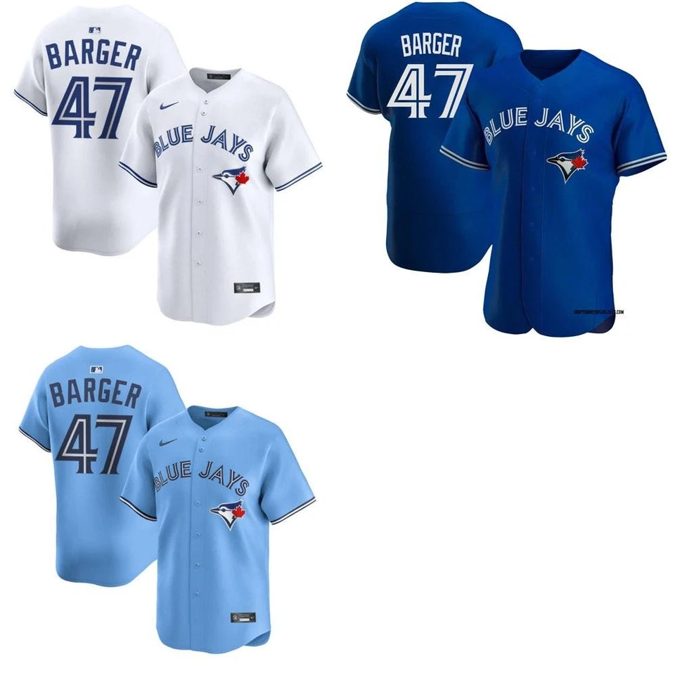Addison Barger Blue Jays Men's Jersey - Image 1 of 1