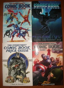 Overstreet 4 Softcover Preisführer 42 44 45 47 Batman Steranko Avengers SAUBER - Bild 1 von 3