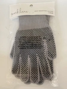 HEAT RESISTANT GLOVES 1 PAIR PARK LANE GREY NEW CRAFTS SUBLIMATION - Picture 1 of 3