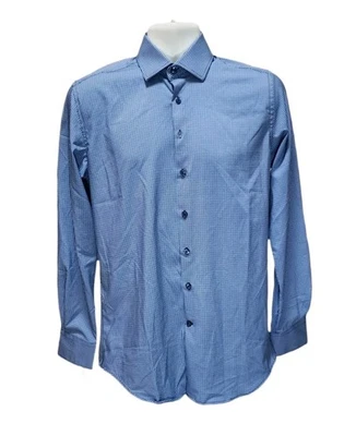 Camisa de vestir Christian Lacroix para hombre calce contemporáneo manga larga abotonada S 14 1/2 Foto 1 de 4