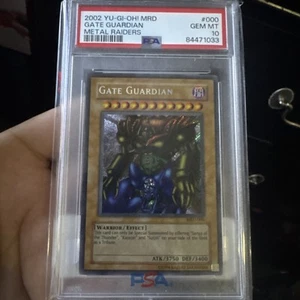 PSA 10 Gate Guardian Metal Raiders MRD-000 Unlimited Secret Rare Gem Mint 2002 - Picture 1 of 2