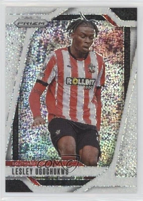2024-25 Panini Prizm Premier League White Sparkles Prizm Lesley Ugochukwu #295 - Image 1 of 2