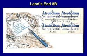 Land's End 1927 08B Alcolismo PUOI BATTERLO! TM Weedle PB - Foto 1 di 1