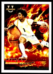Mikey Williams 2021-22 Bowman University Heat Check #HC2 - Imagen 1 de 1