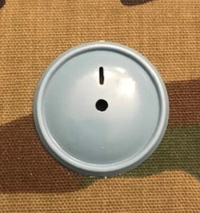 DISCO BLU ESERCITO AMERICANO PER INSEGNE CAPPELLO FANTERIA ARRUOLATO - Foto 1 di 1