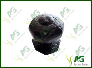 Door Knob Centre Cast Iron Black Antique 70mm - Picture 1 of 2