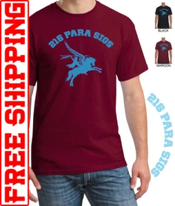 216 Para SIGS Signal Squadron Airborne T-shirt Sweatshirts Hoodies Parachute - Picture 1 of 13