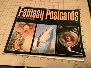 Fantasy Postcards by Ouellette, William Paperback Book The Fast Free Shipping - Picture 1 of 7