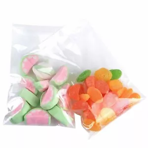 100 o 200 sacchetti trasparenti richiudibili in cellophane - sacchetti autosigillanti lucidi spessi 1,4 MIL - Foto 1 di 18