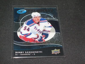 TARJETA DE HOCKEY BOBBY SANGUINETTI RANGER STAR GENUINA AUTÉNTICA EDICIÓN LIMITADA/999 - Imagen 1 de 2