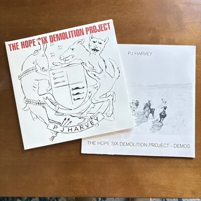 PJ HARVEY The Hope Six Demolition Project & Demos vinyl LPs NEW SEALED MINT - Image 1 of 4