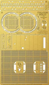 Star Wars Millennium Falcon Photoetch per Kit DeAgostini PGX195 ParaGrafix - Foto 1 di 8