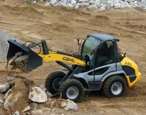 Gehl 680 All Wheel Steer Loader Parts Manual - Picture 1 of 2