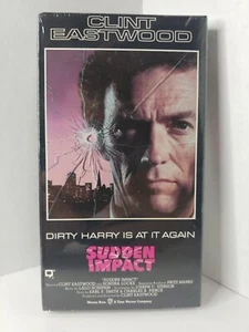 Sudden Impact (VHS,1990) Clint Eastwood NEW FACTORY SEALED Warner  - Foto 1 di 6