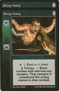 Deep Song x2 Keepers of Tradition Reprint 1 KoT R1 VTES Jyhad - Bild 1 von 1