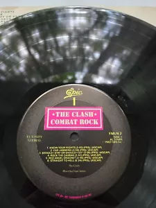 CLASH COMBAT ROCK 1ST PRESS & OWNER; MINT- Played ONCE to TRANSFER to OPEN REEL - Picture 1 of 5