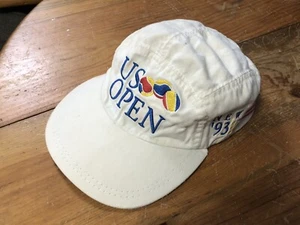 Cappello berretto US OPEN TENNIS 1993 NEW YORK CITY vintage 5 pannelli LEGGI difettoso - Foto 1 di 11