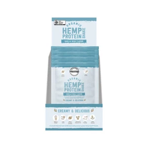 ^ Hemp Foods Organic Hemp Seeds Protein Shake Vanilla Bean 35g x 7 Sachs - Picture 1 of 1