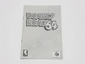 Donkey Kong 64 (French) N64 Nintendo 64 Authentic Manual Only - Picture 1 of 8