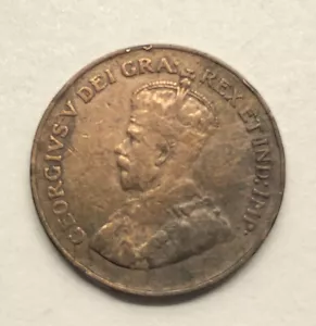 1922 Canada Small Cent - Picture 1 of 2