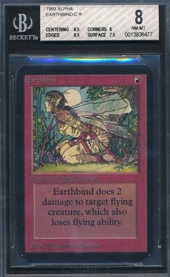 Alpha Earthbind BGS 8 Graded Magic MTG (6477) -magicgraders- - Image 1 of 3