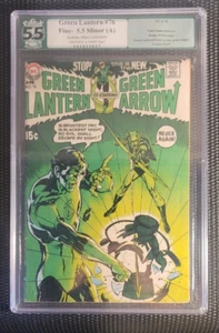 Green Lantern #76 1970 PGX 5.5  - Picture 1 of 3