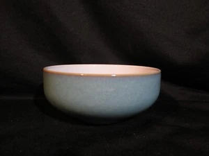Denby Azure Soup or Cereal Bowl 6" Blue Stoneware Dinnerware Made in England - Bild 1 von 2