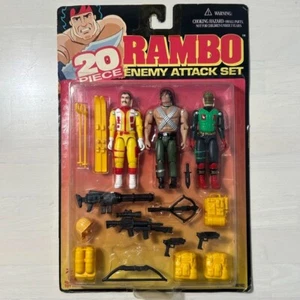 Toy Island 1995 Rambo Enemy Attack Set 3,75 pulgadas de colección raro sin abrir de Japón - Imagen 1 de 18