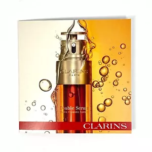 Clarins Double Serum Hydric + Lipidic System nuova scheda campione 0,9 ml / 0,03 fl oz - Foto 1 di 3