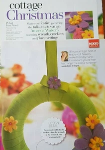 COTTAGE CHRISTMAS  - Make your own wreath and flowers -Magazine Pull Out G) - Bild 1 von 1