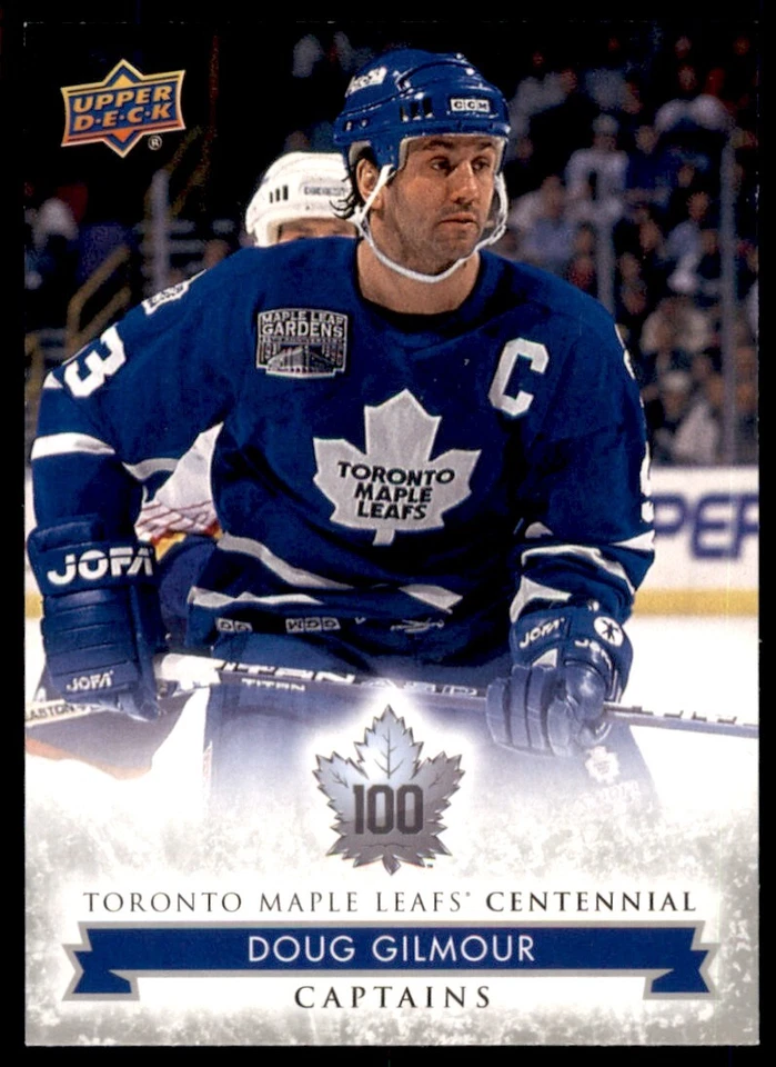 2017-18 Upper Deck Toronto Maple Leafs Centennial Doug Gilmour #108 - Image 1 of 2