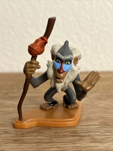 RAFIKI THE LION KING DISNEY 3”ACTION FIGURE PVC TOY (PRE-OWNED) Cover